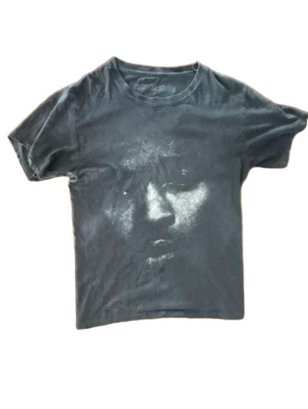 Pop Smoke Faith Album Vintage T-Shirt The Smoke Will Never Clear Charcoal Size S